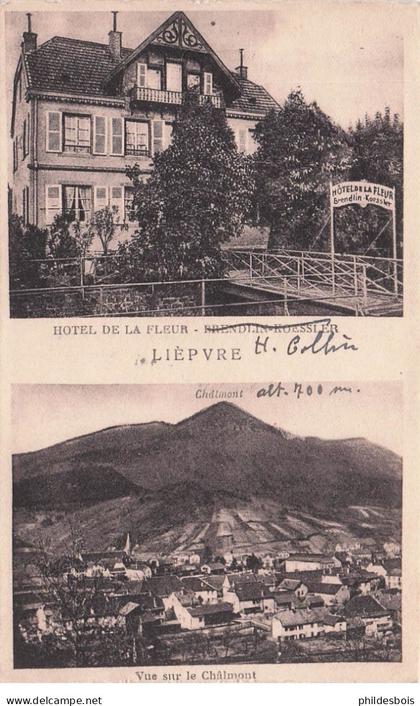 HAUT RHIN  LIEPVRE Hotel de la fleur