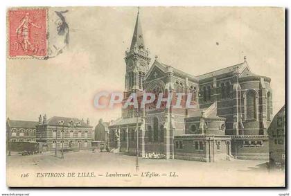 CPA Environs de Lille Lambersart L'Eglise