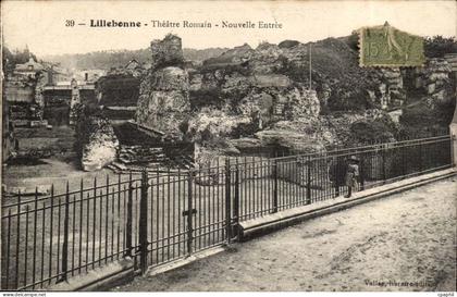 Lillebonne CPA Theatre romain Nouvelle entree