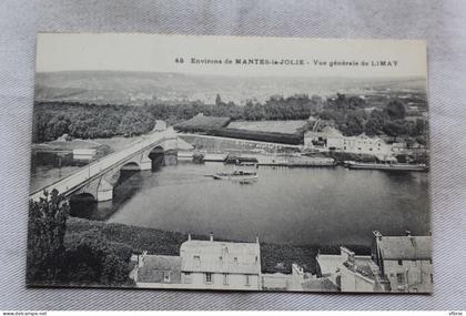 vue générale de Limay, environs de Mantes la Jolie, Yvelines 78