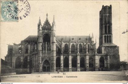 CPA Limoges Cathedrale