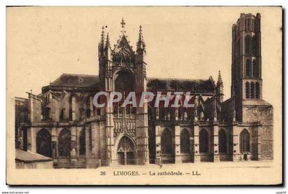 CPA Limoges La Cathedrale