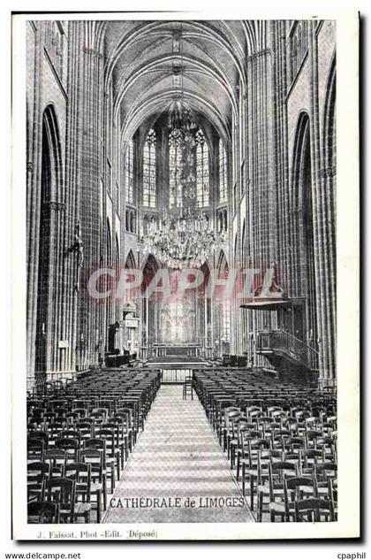 CPA Limoges La Cathedrale