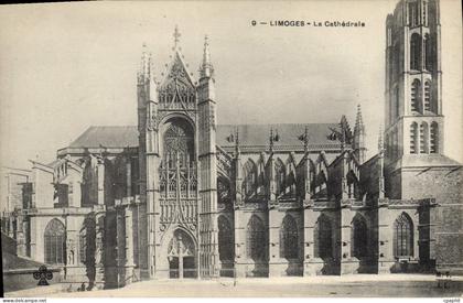 CPA Limoges la Cathedrale
