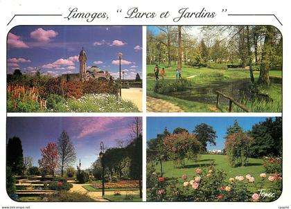 CPM Limoges Parcs et Jardins Limoges Haute Vienne