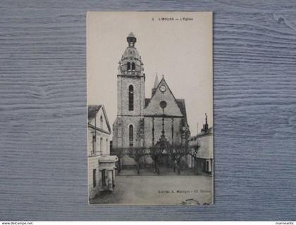 cpa Limours(91)l'église