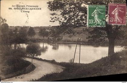 CPA Le Limousin Pittoreaque St Sulpice Lauriere L'Etang