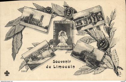 CPA Souvenir de Limousin