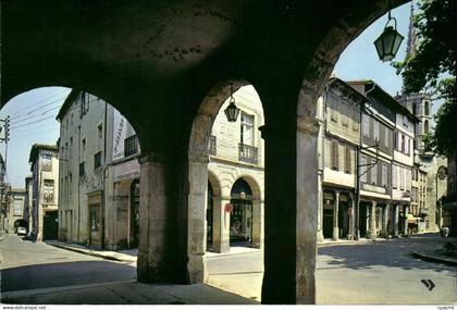 CPA Limoux Aude Les Arcades de la place de la Republique