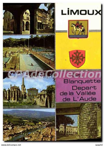CPA Limoux Aude Les Arcades La Piscine
