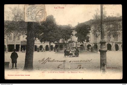 81 - LISLE SUR TARN - LA GRANDE PLACE