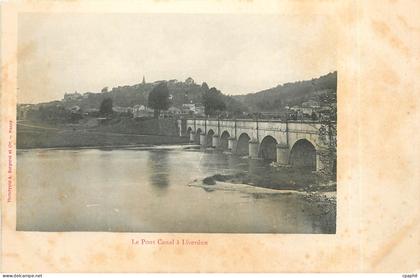 CPA Le Pont Canal a Liverdun
