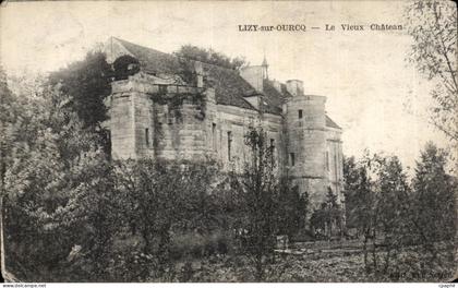 CPA Lizy sur Ourcq Le vieux chateau