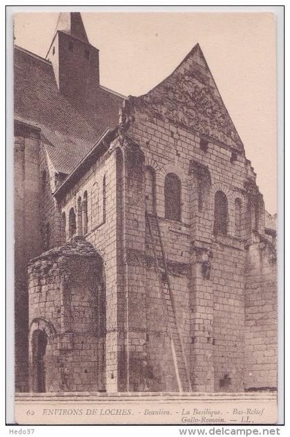 Loches - Environs de Loches - Beaulieu - La Basilique