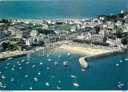 29 - Locquirec - Le Port et la Plage - Vue Générale aérienne - Voir Scans Recto Verso