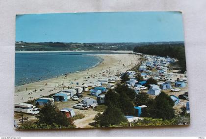 Cpm 1974, Locquirec, plage du fond de la baie, Finistère 29