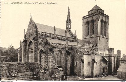 CPA Locronan Eglise du 15eme