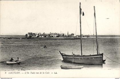 CPA Loctudy l'Ile Tudy vue de la Cale