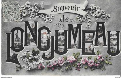 CPA "SOUVENIR DE LONGJUMEAU"