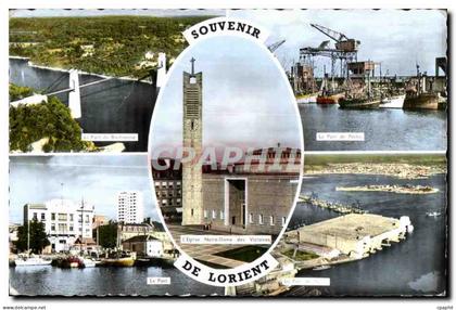 CPA Souvenir De Lorient