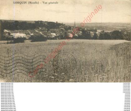 57.  LORQUIN .  Vue générale .