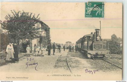 30911 - LORREZ LE BOCAGE PREAUX - LA GARE