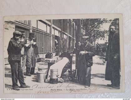 serie Paris vécu , la soupe aux halles