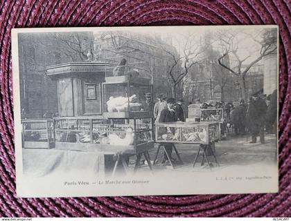 serie  , paris vécu , le marché aux oiseaux
