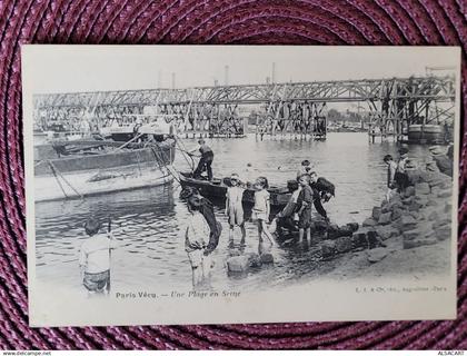 serie , paris vecu , une plage en seine