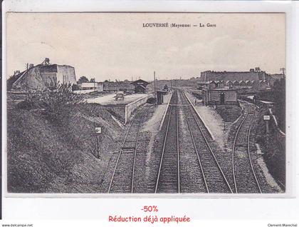 LOUVERNE: la gare - Très bon état