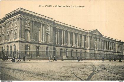CPA Paris Colonnades du Louvre