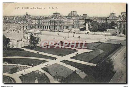 CPA Paris Le Louvre