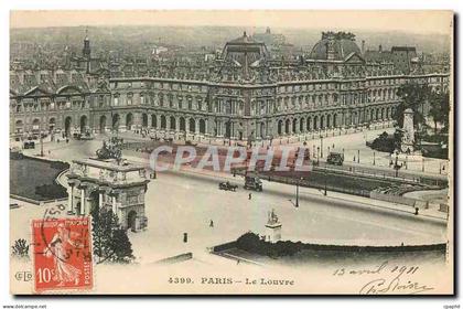 CPA Paris Le Louvre