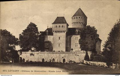 CPA Lovagny Chateau De Montrottier Musee Leon Mares