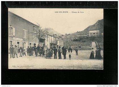 LUC-EN-DIOIS - Champ de Foire