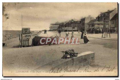 CPA Luc sur mer sur la digue