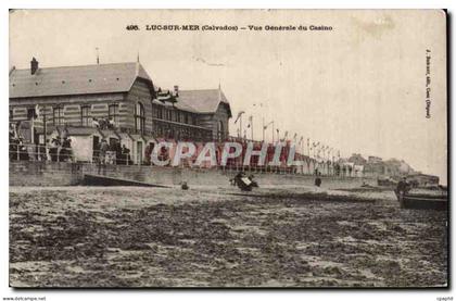 CPA Luc sur Mer Vue generale du casino