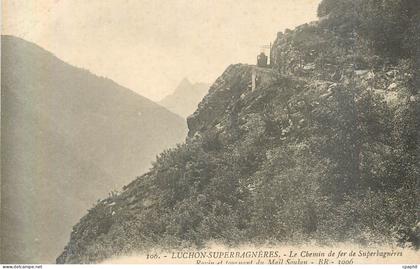 CPA Luchon Superbagneres Les Pyrenees Le Chemin de Fer de Superbagneres