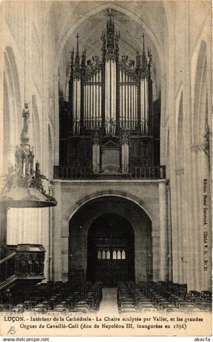 CPA LUCON - Intérieur de la Cathédrale (636952)