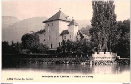 CPA  Carte Postale France  Lugrin Tourronde Château de Blonay   VM110589