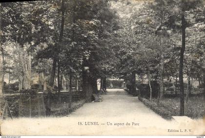 CPA LUNEL Un aspect du Parc