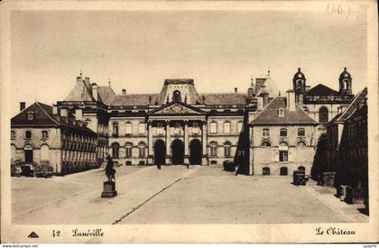CPA Luneville Le Chateau