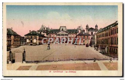 CPA Luneville Le Chateau