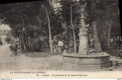 CPA Lure Promenade de la Sous Prefecture