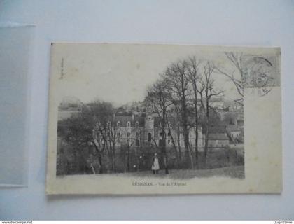 LUSIGNAN Vue de l'Hôpital Animée Carte Postale