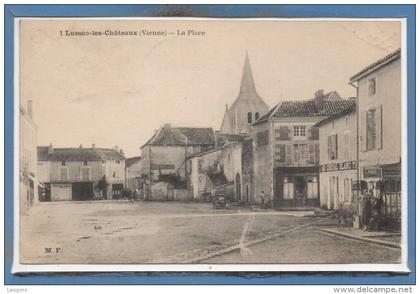 86 - LUSSAC les CHATEAUX -- La place