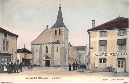 ¤¤   -   LUSSAC-les-CHATEAUX   -   L'Eglise      -   ¤¤