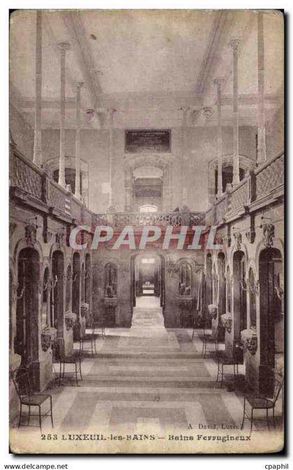 CPA Luxeuil les Bains Bains Ferrugineux