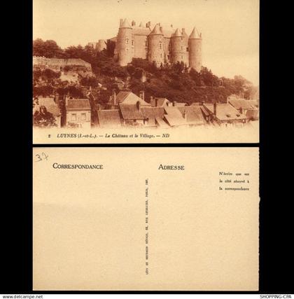 37 - Luynes - Le chateau et le village