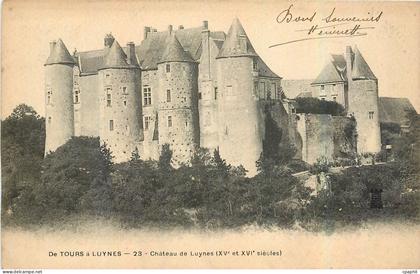 CPA De Tours a Luynes Chateau de Luynes